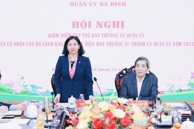 Nỗ lực hoàn thành các chỉ tiêu, nhiệm vụ để đưa quận Ba Đình phát triển