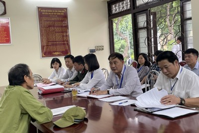 Công tác tiếp dân tại huyện Thường Tín: Nâng cao trách nhiệm người đứng đầu 