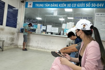 Chủ động phòng ngừa tình trạng ùn tắc phương tiện tại các Trung tâm Đăng kiểm