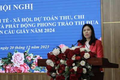 Năm 2024, quận Cầu Giấy được giao thu ngân sách hơn 19,4 ngàn tỷ đồng