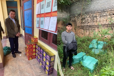 Bắc Giang: Bắt quả tang đối tượng mua bán hơn 300 kg pháo