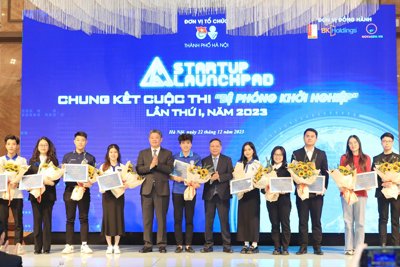 Đại học Bách khoa Hà Nội giành giải Nhất cuộc thi “Bệ phóng khởi nghiệp”