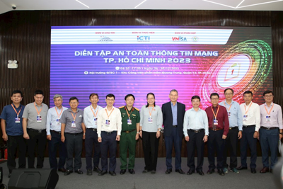 TP Hồ Chí Minh tổ chức diễn tập an toàn thông tin mạng năm 2023