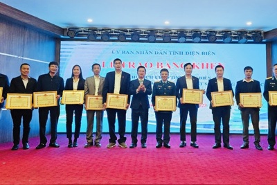 UDIC được khen thưởng tại Dự án mở rộng Cảng hàng không sân bay Điện Biên