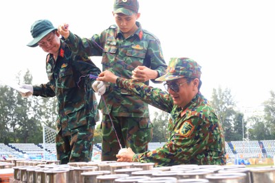 Sẵn sàng màn pháo hoa mừng 20 năm TP Cần Thơ trực thuộc Trung ương