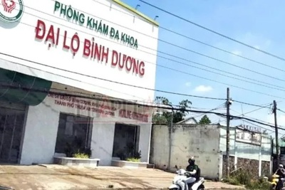 Bình Dương: 2 phòng khám đa khoa bị đình chỉ hoạt động