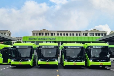 Chính thức có VinBus kết nối nội đô Hà Nội tới sân bay Nội Bài