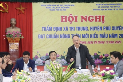 Huyện Phú Xuyên: Bước phát triển ở các xã về đích NTM nâng cao, kiểu mẫu
