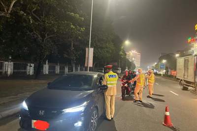 Nghệ An: Xử lý hành chính gần 700 trường hợp vi phạm giao thông