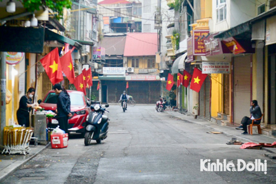 Hà Nội: Đường phố bình yên trong ngày đầu năm mới 2024