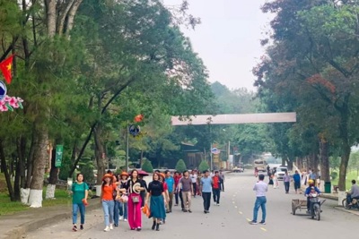 Hà Tĩnh: Hàng nghìn du khách hành hương về Ngã ba Đồng Lộc đầu năm mới