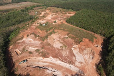Bình Phước: Nhiều hec ta đất rừng tại Lộc Ninh bị khai thác trái phép