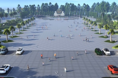 Hà Tĩnh: Quảng trường thị xã Hồng Lĩnh, điểm nhấn mới cho không gian đô thị 