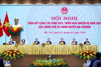 Hội nghị Chính phủ và chính quyền địa phương tổng kết công tác năm 2023