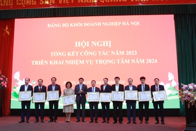 HANEL và lãnh đạo HANEL được nhận Bằng khen của Thành ủy Hà Nội