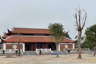 Khu lưu niệm Nguyễn Trãi 194 tỷ đồng ở Thường Tín hoàn thành trong quý II/2024
