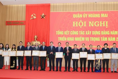 Quận ủy Hoàng Mai tập trung khơi thông các nguồn lực để phát triển