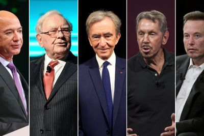  5 người giàu nhất thế giới tăng gấp đôi tài sản chỉ trong 3 năm