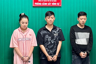 TP Hồ chí Minh: Bắt nhóm cho vay nặng lãi và cưỡng đoạt tài sản