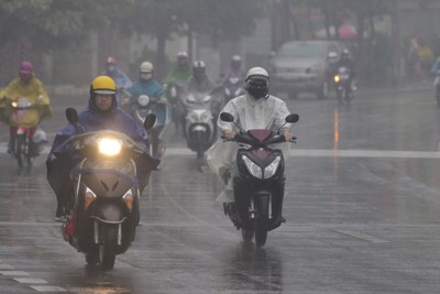 Miền Bắc sắp đón không khí lạnh mạnh, Hà Nội mưa rét