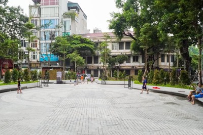 Quận Ba Đình: Cải tạo nhiều không gian xanh phục vụ cộng đồng