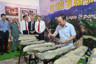 Bộ đàn đá Khánh Sơn tại Khánh Hòa được công nhận là bảo vật quốc gia