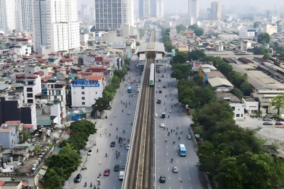 Tiếp tục điều chỉnh dự án đường sắt Nam Thăng Long - Trần Hưng Đạo