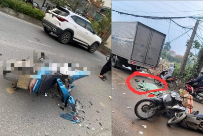 Hà Nội: Tai nạn giao thông nghiêm trọng làm 2 người tử vong trong ngày 21/1