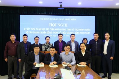 Quận Hoàn Kiếm: Hợp tác, thúc đẩy các hoạt động chuyển đổi số