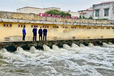 Hà Nội và 10 tỉnh thành Bắc Bộ: Rốt ráo lấy nước sản xuất vụ Xuân