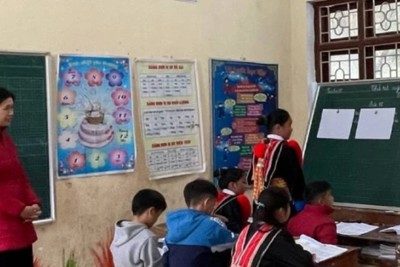 Lạng Sơn cho học sinh nghỉ học vì rét đậm, rét hại