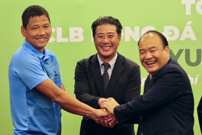 CLB bóng đá Trường Tươi Bình Phước ra mắt tân Tổng giám đốc người Nhật