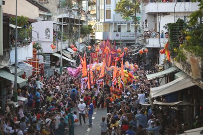TP Hồ Chí Minh: 1.500 người hóa trang trong Lễ hội Nguyên tiêu Xuân Giáp Thìn