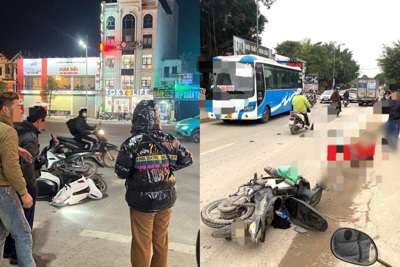 Hà Nội: Tai nạn giao thông nghiêm trọng làm 6 người thương vong trong ngày 28/1