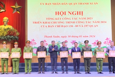 Quận Thanh Xuân: Đảm bảo để Nhân dân đón Tết vui tươi, an toàn