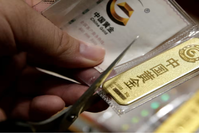 Giá vàng tăng kỷ lục tại Trung Quốc