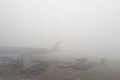 Hàng trăm chuyến bay bị ảnh hưởng bởi sương mù