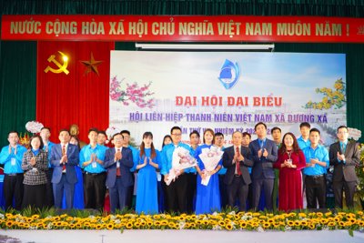 Hội Liên hiệp thanh niên Việt Nam xã Dương Xá tổ chức Đại hội điểm