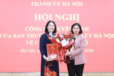 Bà Nguyễn Thị Vân làm Phó Bí thư Đảng ủy Tổng Công ty Du lịch Hà Nội