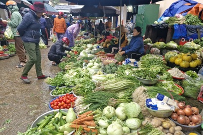 Hà Tĩnh: Trải nghiệm chợ quê ngày tết