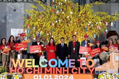 TP Hồ Chí Minh đón khoảng 75.000 khách du lịch quốc tế dịp Tết Nguyên đán