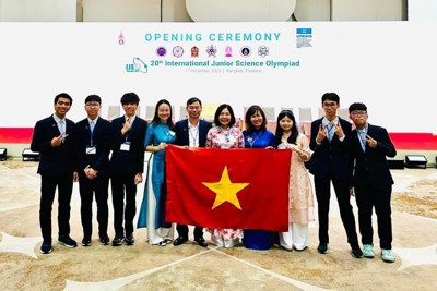 Điểm lại thành tích của học sinh Hà Nội tại Olympic Khoa học trẻ quốc tế