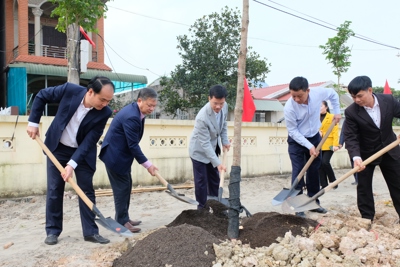Huyện Sóc Sơn phát động Tết trồng cây Xuân Giáp Thìn 2024