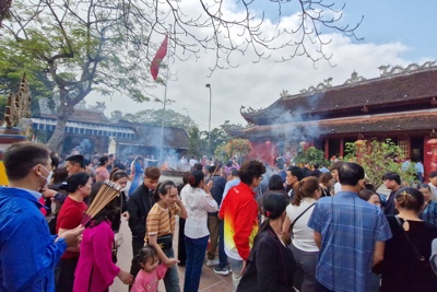 Nghệ An: Đền ông Hoàng Mười đón hơn 45.000 lượt khách dịp Tết Giáp Thìn