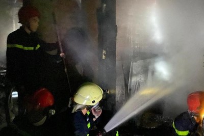 TP Hồ Chí Minh: Cháy lớn làm 4 người tử vong, công an vào cuộc điều tra