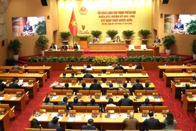 Cuối tháng 3/2024 sẽ diễn ra Kỳ họp chuyên đề HĐND Thành phố Hà Nội 