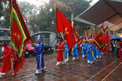 Quận Ba Đình: Lễ hội truyền thống “Tế Khai sắc, rước khai Xuân”