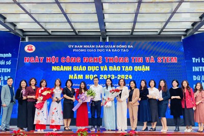 Quận Đống Đa: Đẩy mạnh ứng dụng công nghệ thông tin trong dạy và học