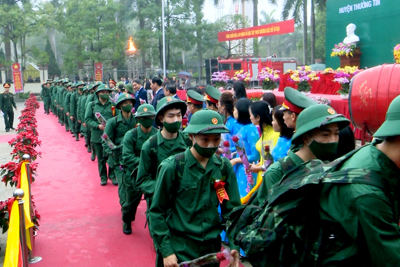 Huyện Thường Tín sẵn sàng cho ngày hội tòng quân năm 2024