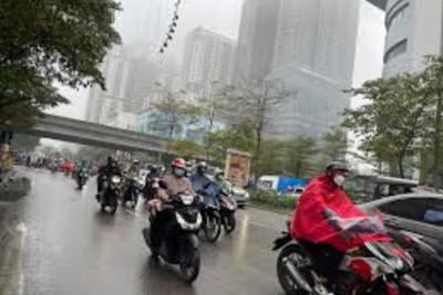 Dự báo thời tiết ngày 4/3/2024:   Hà Nội mưa, sương mù ngày đầu tuần